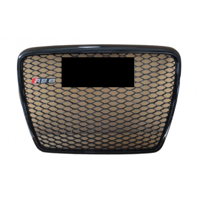 Audi A6 RS6 2004-2011 Uyumlu Yedek Parça Siyah Panjur