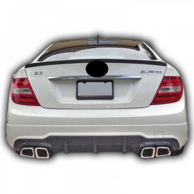 Mercedes W204 C180 2012-2015 Uyumlu Yedek Parça Makyajlı Difüzör (Plastik)