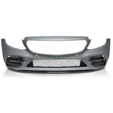 Mercedes W205 2019+ Uyumlu Yedek Parça Amg Ön Tampon