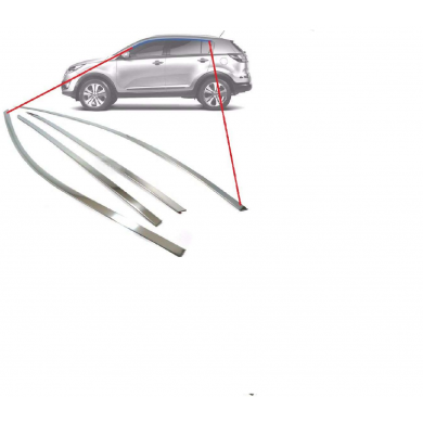 Kıa Sportage Uyumlu 2010-2014 Cam Üstü Çita Krom