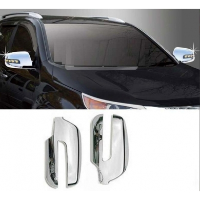 Kıa Sorento Uyumlu 2010-2013 Ayna Kapağı  Abs Krom