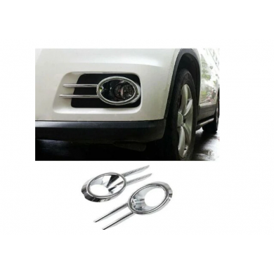 Volkswagen Tiguan 2012-2015 Uyumlu Yedek Parça Sis Far Çerçevesi 2 Parça