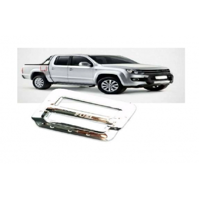 Volkswagen Amarok 2010+  Uyumlu Yedek Parça Depo Kapağı Kaplama Krom