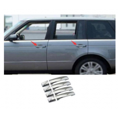 Land Rover Range Rover Sport 2013+ Uyumlu Yedek Parça Kapı Kolu ABS Krom Parça