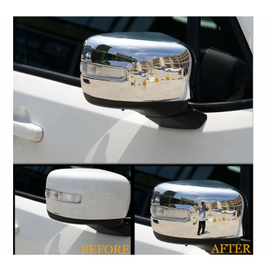 Jeep Renegade 2014+ Uyumlu Yedek Parça Ayna Kapağı/ABS Krom