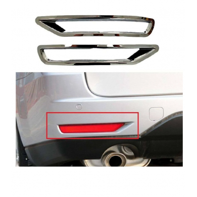 Subaru Forester Uyumlu  2009 2012 Arka Reflektör Reflektör Çerçevesi Krom