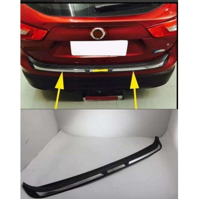 Nissan Qashqaı 2014-2017 Uyumlu Yedek Parça Arka Tampon Eşik Koruma