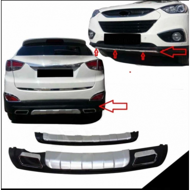 Hyundai ix35 2010+ Uyumlu Yedek Parça Ön Arka Difüzör