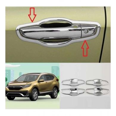 Honda Cr-V  Uyumlu Yedek Parça 2018 Sonrası Dış Kapı Kolu İç Kaplama ABS Krom Parça