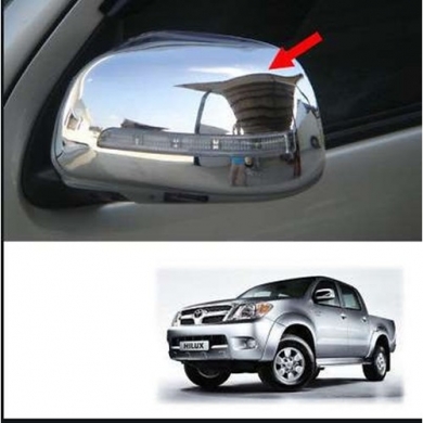 Toyota Hilux 2012-2015 Uyumlu Yedek Parça Ayna Kapağı Abs Krom