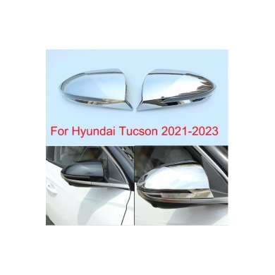Hyundai Tucson Uyumlu 2021+ Uyumlu Yedek Parça Ayna Kapağı Abs Krom Parça