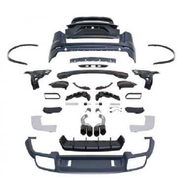 Porsche Cayenne 92A (958.2) 2015-2018 Uyumlu 2019-2023 (9YA) Turbo Dönüşüm Seti
