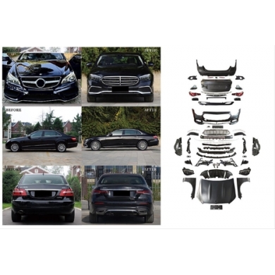 W212 (2014-2016) Lci İçin 2020+ W213 Exclusive Görünüm Full Facelift Body Kit