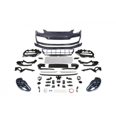 Panamera 2011-2013 İçin Full Facelift 2018 Gts Body Kit (Farlar Dahil)