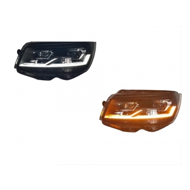 Transporter & Caravelle T6 (16-19) İçin 2019+ T6.1 Uyumlu Yedek Parça Görünüm Full Led Far (Halojen farlı model için)