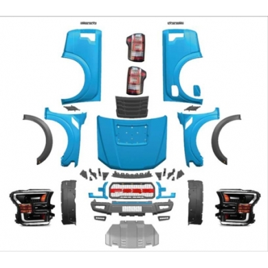 Ford Ranger F150 Dönüşüm Full - Body Kit (Farlı-Stoplu) (Gen 2)