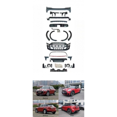 Cooper F55 İçin (4 Kapı) Jcw  Uyumlu Yedek Parça Body Kit - Makyajlı Görünüm Full Set