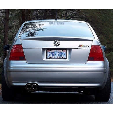 Volkswagen Bora  Uyumlu Yedek Parça Anatomik Spoiler (Boyasız)