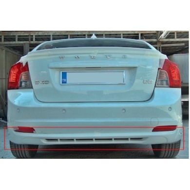 Volvo S40 2008 Uyumlu Yedek Parça Arka Tampon Eki