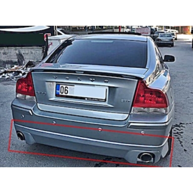 Volvo S60 Uyumlu Yedek Parça Arka Ek Çift Çıkış 