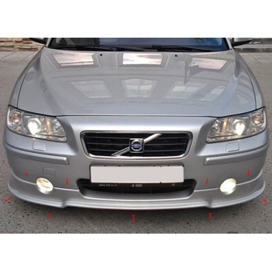 Volvo R Design S60 Uyumlu Yedek Parça Ön Tampon Eki 05-08