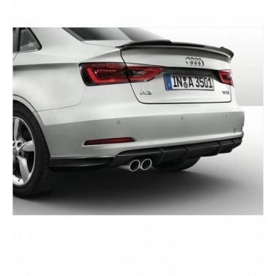 Audi A3 8V Uyumlu Yedek Parça  Sedan Votex Spoiler Boyasız Plastik