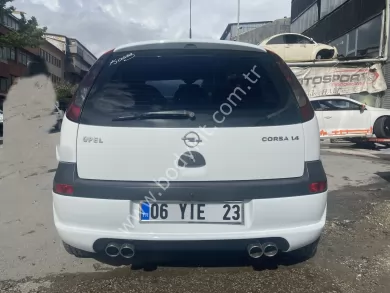 Opel Corsa C Uyumlu Yedek Parça Arka Tampon Eki