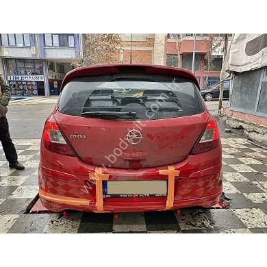 Opel Corsa D Uyumlu Yedek Parça Arka Tampon Eki