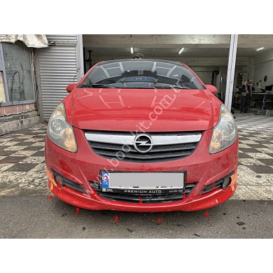 Opel Corsa D Uyumlu Yedek Parça Ön Tampon Eki