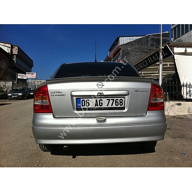 Opel Astra G Sedan Uyumlu Yedek Parça Anatomik Spoiler