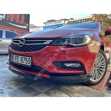Opel Astra K Uyumlu Yedek Parça Ön 3 Parça Tampon Eki