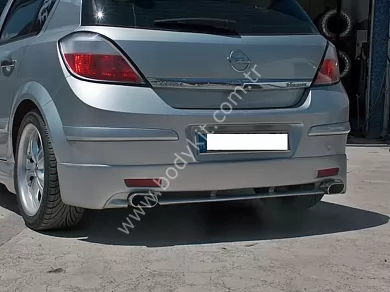 Opel Astra H Uyumlu Yedek Parça Arka Telli Tampon Eki