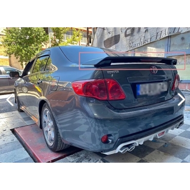 Toyota Corolla Uyumlu Yedek Spoiler