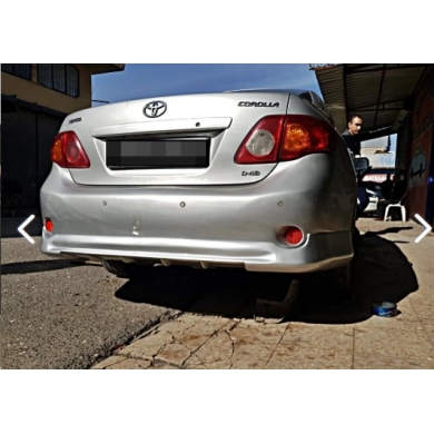 Toyota Corolla Uyumlu Yedek Parça Arka Tampon Eki