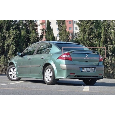 Renault Megane 2 Uyumlu Yedek Parça Yüksek Spoiler