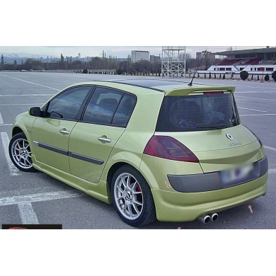 Renault Megane 2 HB Uyumlu Yedek Parça Arka Tampon Eki