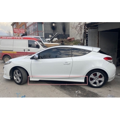Renault Megane 3 Uyumlu Yedek Parça Coupe Marşpiyel
