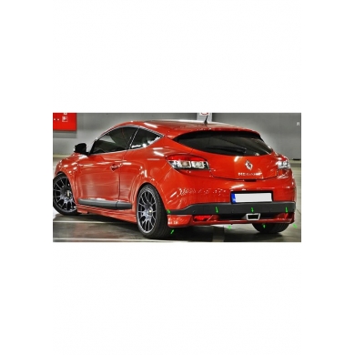 Renault Megane 3 Uyumlu Yedek Parça Coupe Arka Tampon Eki 