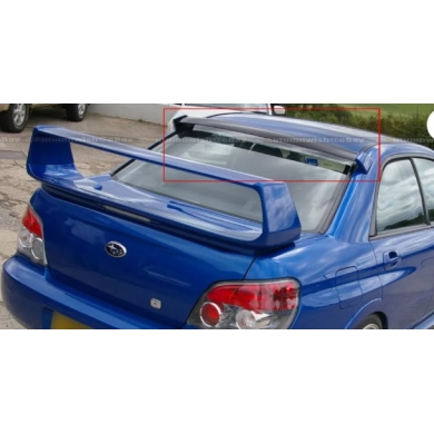 Subaru İmpreza Uyumlu Yedek Parça Stı Cam Üstü Spoiler