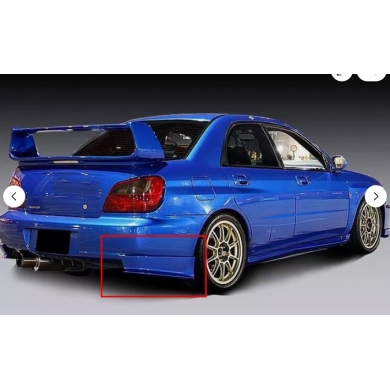 Subaru İmpreza Uyumlu Yedek Parça Arka Tampon Flap Sağ-Sol