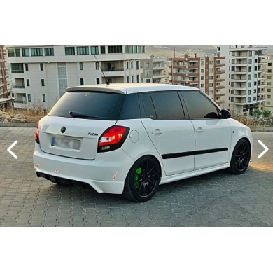 Skoda Fabia Uyumlu Yedek Parça Arka Tampon Eki