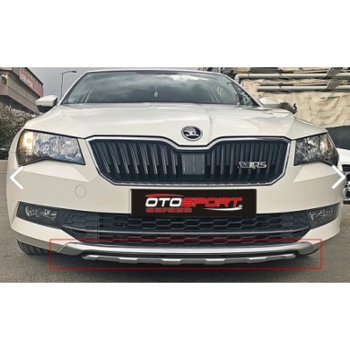 Skoda Superb Uyumlu Yedek Parça Ön Koruma Plastik