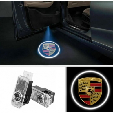 Porsche Cayman 2007-2010 Uyumlu Yedek Parça Kapı Altı Logo