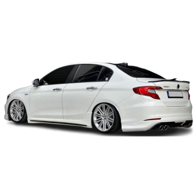 Fiat Egea 2015 - 2021 Custom Style Marşpiyel Plastik Boyasız