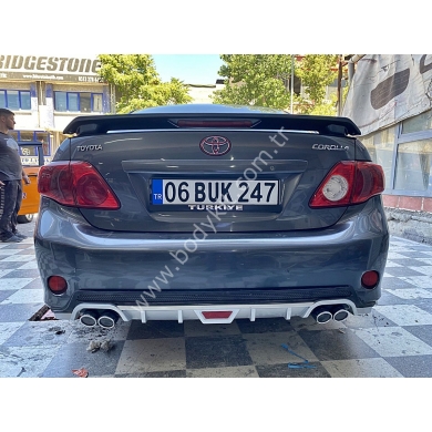 Toyota Corolla Uyumlu Yedek Parça Ayaklı Spoiler