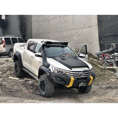 Toyota Hilux Uyumlu Yedek Parça Çamurluk Ağzı Dodik Takımı 4 Teker