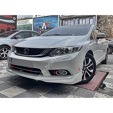 Honda Civic FB7 Uyumlu Yedek Parça Ön Tampon Eki