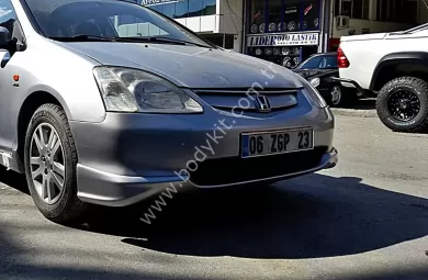 Honda Civic EU8 Uyumlu Yedek Parça 4 Kapı Ön Tampon Eki