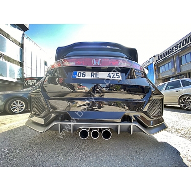 Honda Civic FN2 TyperUyumlu Yedek Parça Arka Tampon