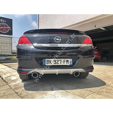 Opel Astra H Cabrio Uyumlu Yedek Parça Arka Tampon Eki